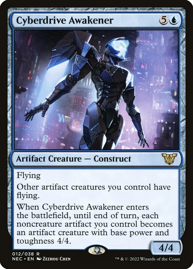 Cyberdrive Awakener (Neon Dynasty Commander) - Magic: The Gathering in TCG Land México