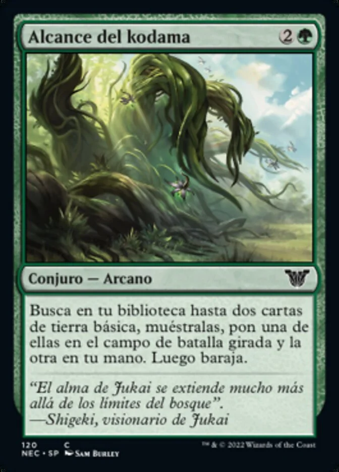 Alcance del kodama (Neon Dynasty Commander) - Magic: The Gathering in TCG Land