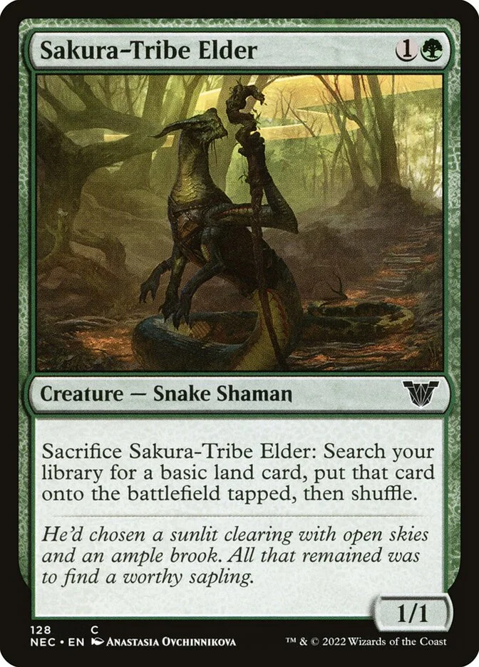 Sakura-Tribe Elder (Neon Dynasty Commander) - Magic: The Gathering in TCG Land