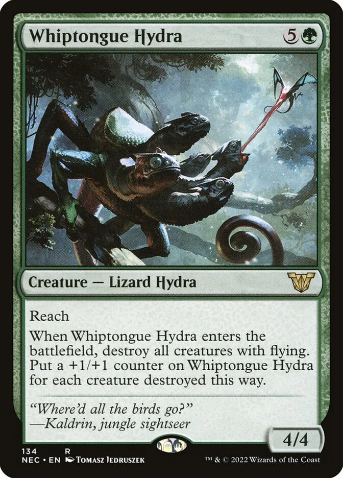 Whiptongue Hydra (Neon Dynasty Commander) - Magic: The Gathering in TCG Land México