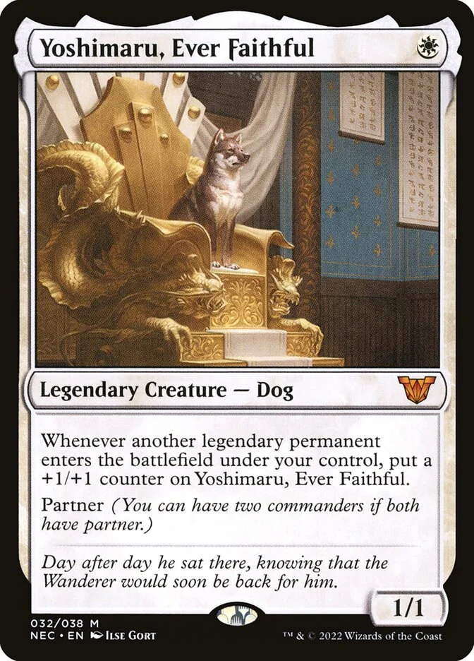 Yoshimaru, Ever Faithful (Neon Dynasty Commander) - Magic: The Gathering in TCG Land