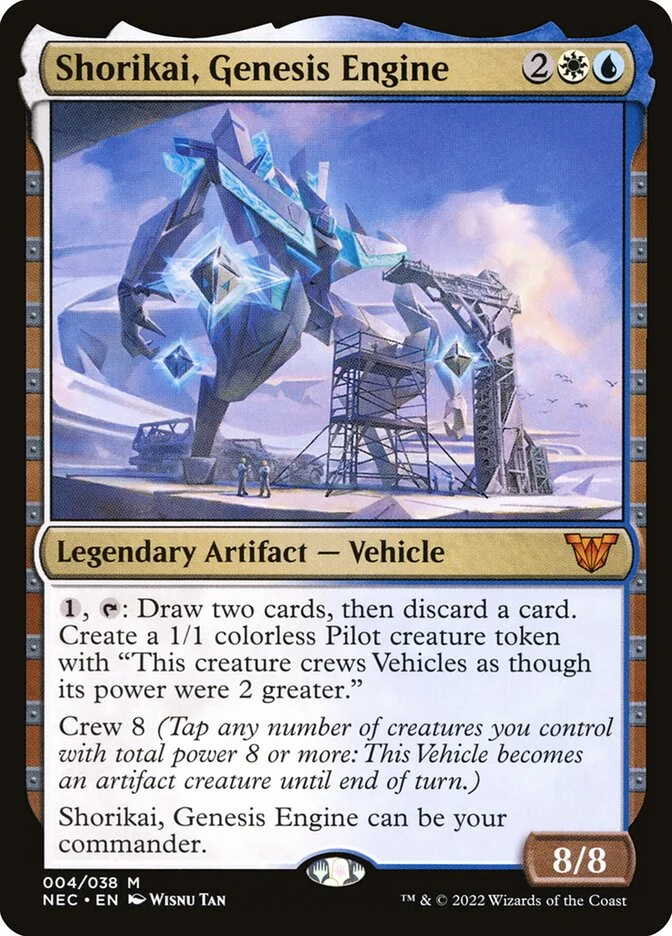 Shorikai, Genesis Engine (Neon Dynasty Commander) - Magic: The Gathering in TCG Land