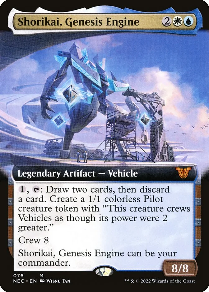 Shorikai, Genesis Engine (Neon Dynasty Commander) - Magic: The Gathering in TCG Land