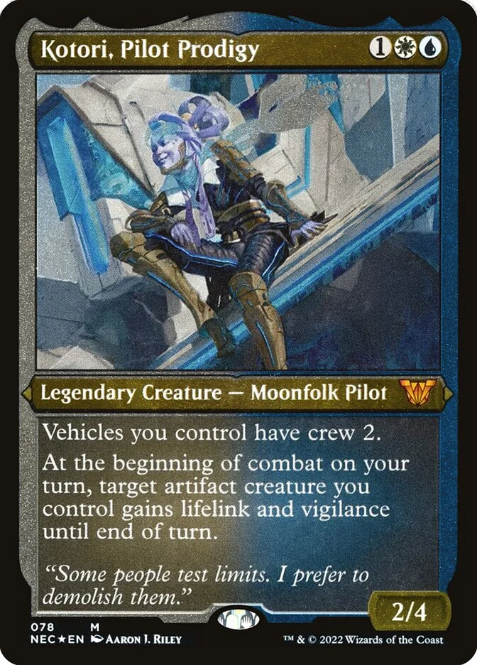 Kotori, Pilot Prodigy (Neon Dynasty Commander) - Magic: The Gathering in TCG Land