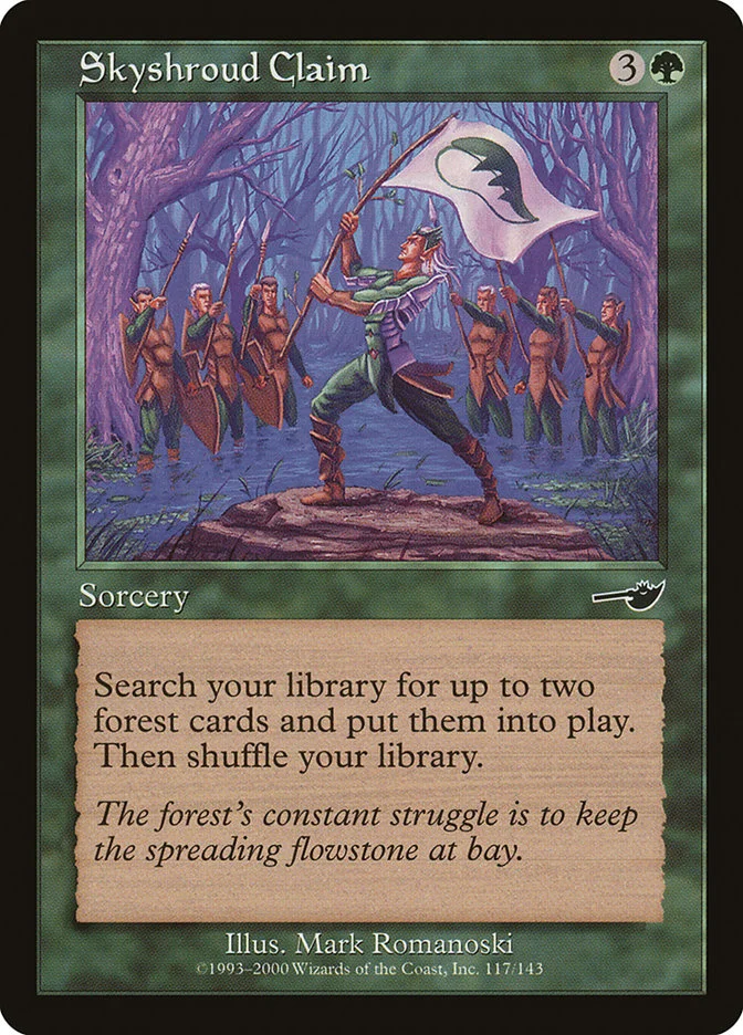 Skyshroud Claim (Nemesis) - Magic: The Gathering in TCG Land