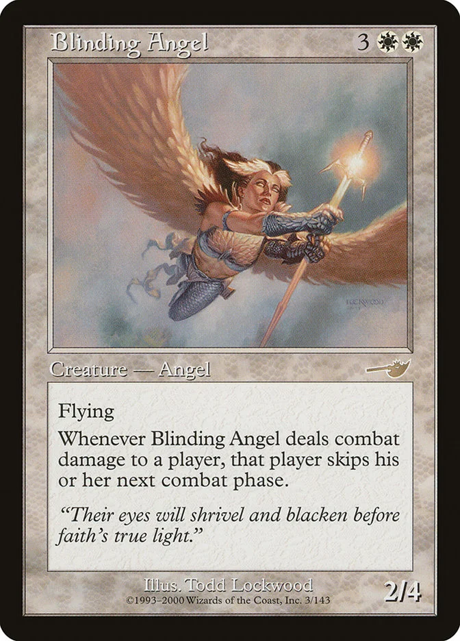 Blinding Angel (Nemesis) - Magic: The Gathering in TCG Land