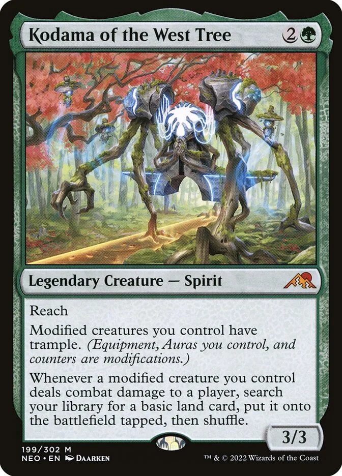 Kodama of the West Tree (Kamigawa: Neon Dynasty) - Magic: The Gathering in TCG Land