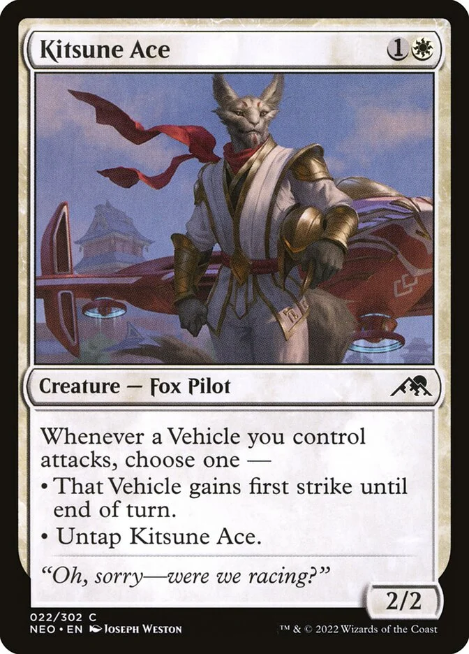Kitsune Ace (Kamigawa: Neon Dynasty) - Magic: The Gathering in TCG Land