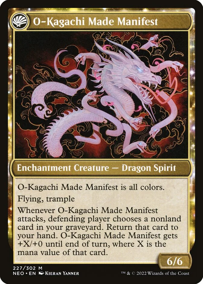 O-Kagachi Made Manifest (Kamigawa: Neon Dynasty) - Magic: The Gathering in TCG Land México