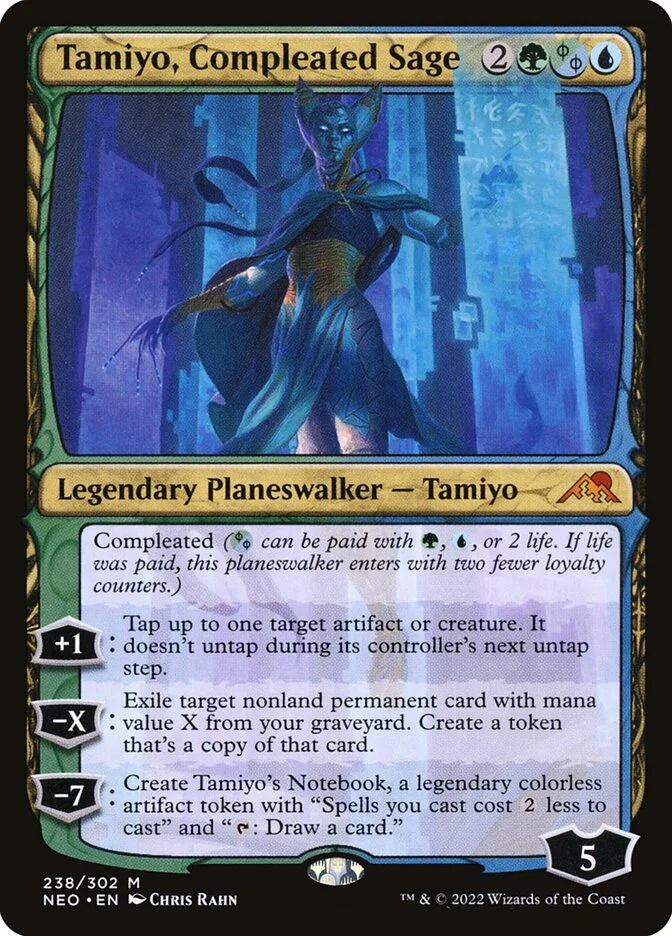 Tamiyo, Compleated Sage (Kamigawa: Neon Dynasty) - Magic: The Gathering in TCG Land México