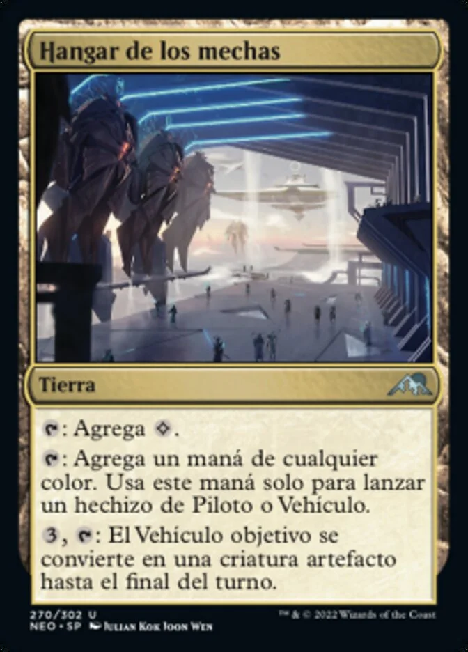 Hangar de los mechas (Kamigawa: Neon Dynasty) - Magic: The Gathering in TCG Land