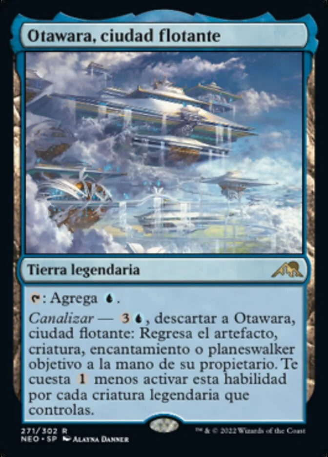Otawara, ciudad flotante (Kamigawa: Neon Dynasty) - Magic: The Gathering in TCG Land México