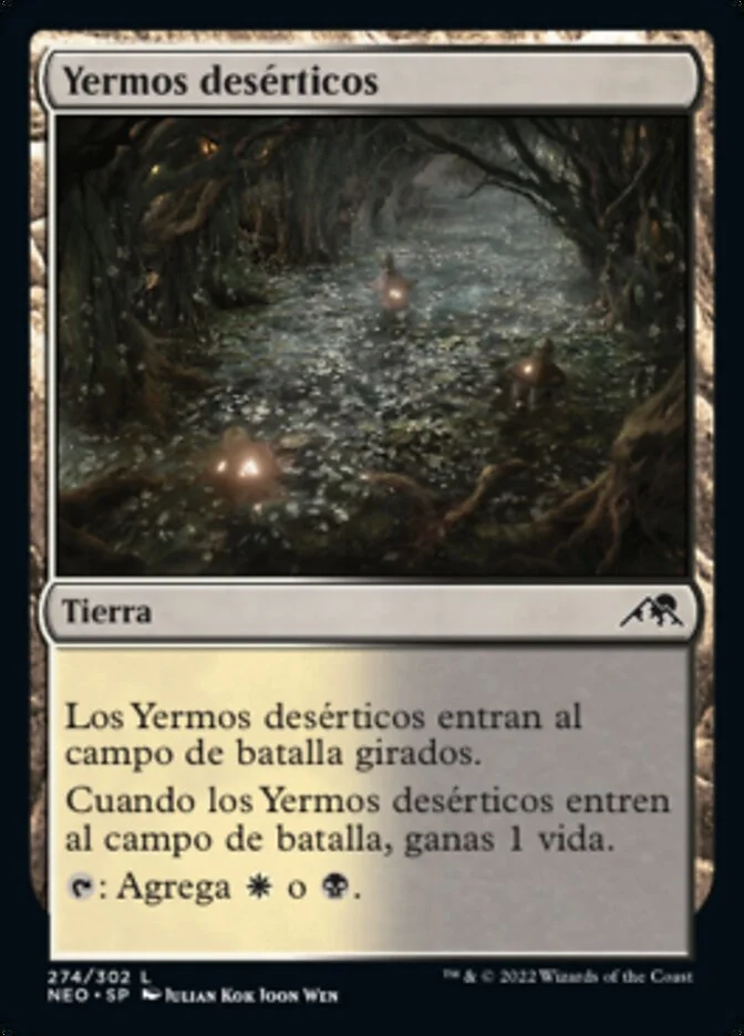 Yermos desérticos (Kamigawa: Neon Dynasty) - Magic: The Gathering in TCG Land