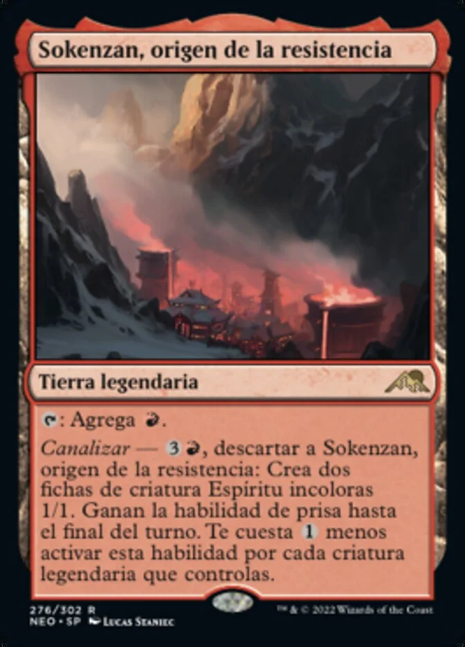 Sokenzan, origen de la resistencia (Kamigawa: Neon Dynasty) - Magic: The Gathering in TCG Land