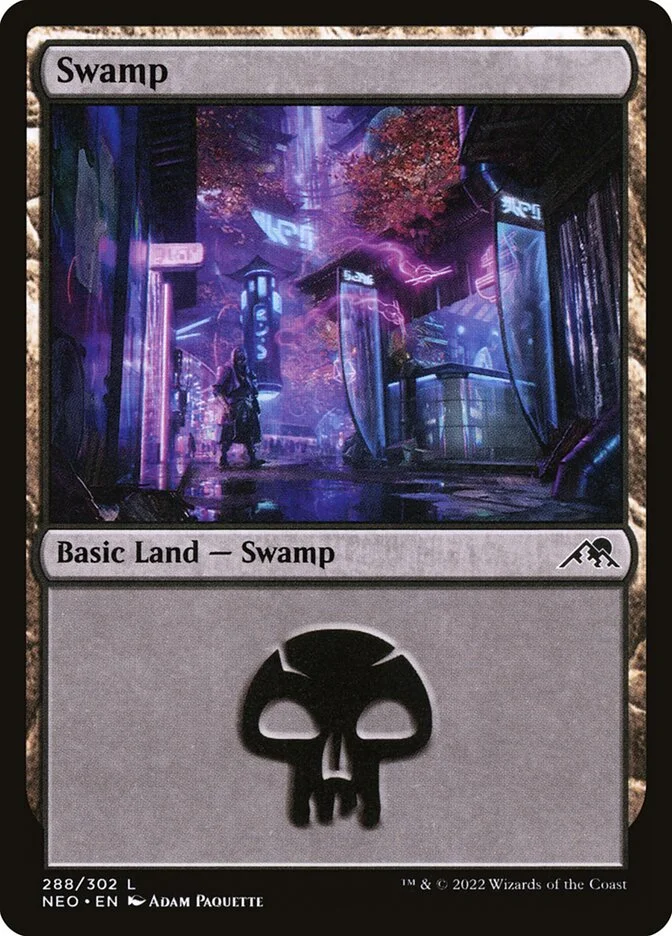 Swamp (Kamigawa: Neon Dynasty) - Magic: The Gathering in TCG Land