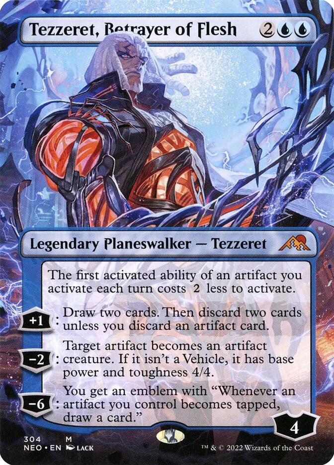 Tezzeret, Betrayer of Flesh (Kamigawa: Neon Dynasty) - Magic: The Gathering in TCG Land México