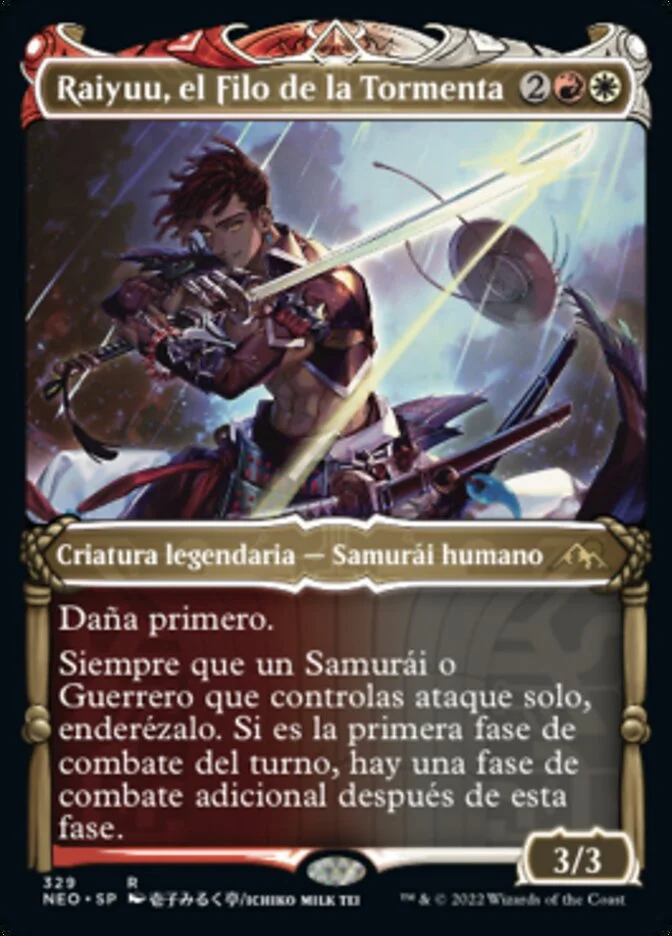 Raiyuu, el Filo de la Tormenta (Kamigawa: Neon Dynasty) - Magic: The Gathering in TCG Land México