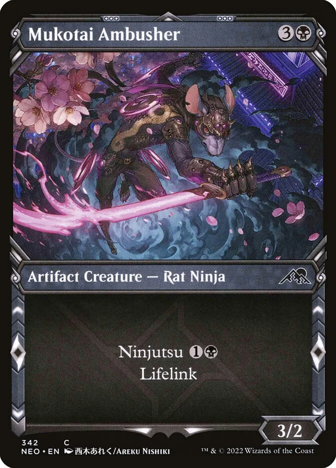 Mukotai Ambusher (Kamigawa: Neon Dynasty) - Magic: The Gathering in TCG Land