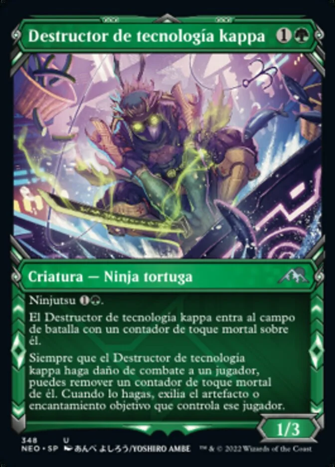 Destructor de tecnología kappa (Kamigawa: Neon Dynasty) - Magic: The Gathering in TCG Land México