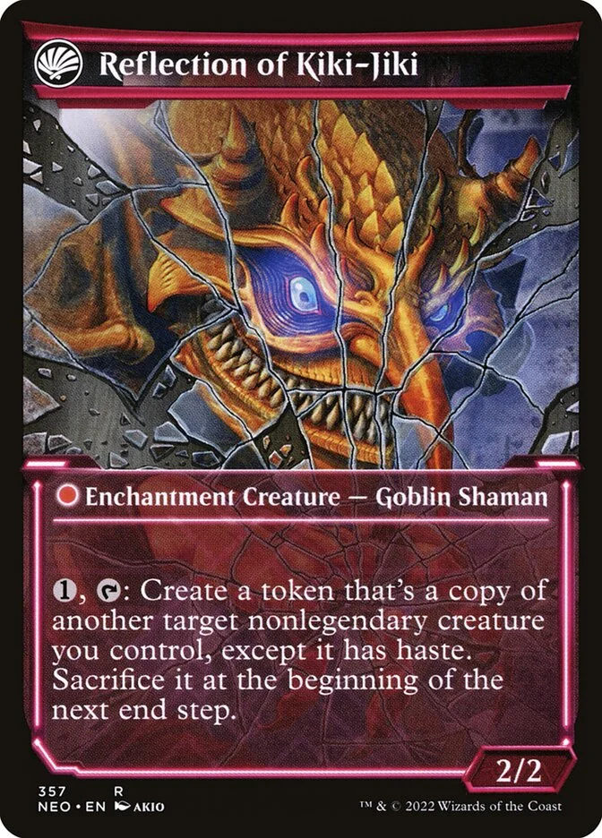 Reflection of Kiki-Jiki (Kamigawa: Neon Dynasty) - Magic: The Gathering in TCG Land