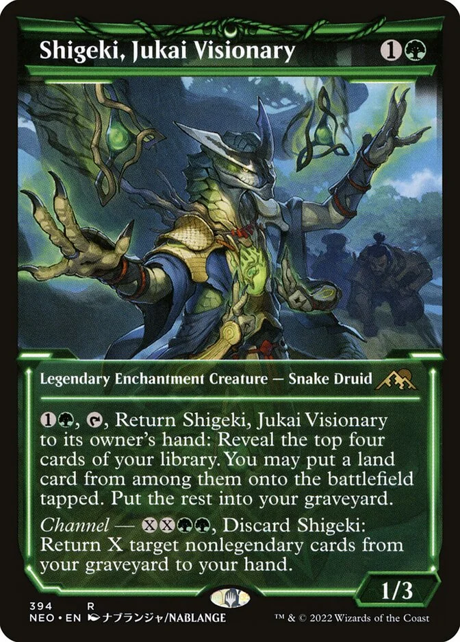 Shigeki, Jukai Visionary (Kamigawa: Neon Dynasty) - Magic: The Gathering in TCG Land