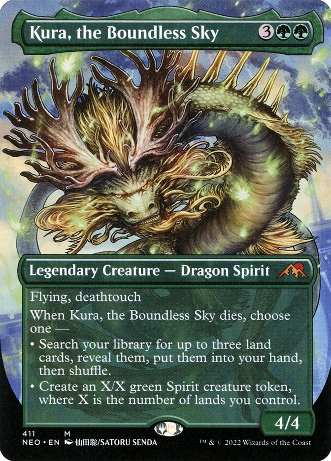 Kura, the Boundless Sky (Kamigawa: Neon Dynasty) - Magic: The Gathering in TCG Land México