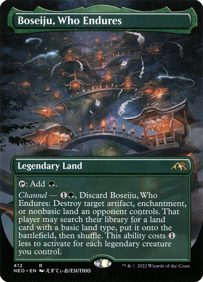 Boseiju, Who Endures (Kamigawa: Neon Dynasty) - Magic: The Gathering in TCG Land