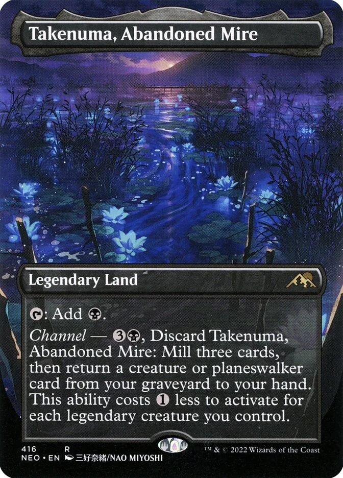 Takenuma, Abandoned Mire (Kamigawa: Neon Dynasty) - Magic: The Gathering in TCG Land