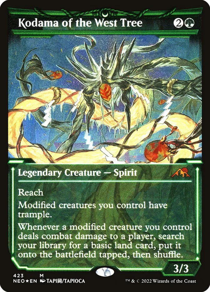 Kodama of the West Tree (Kamigawa: Neon Dynasty) - Magic: The Gathering in TCG Land