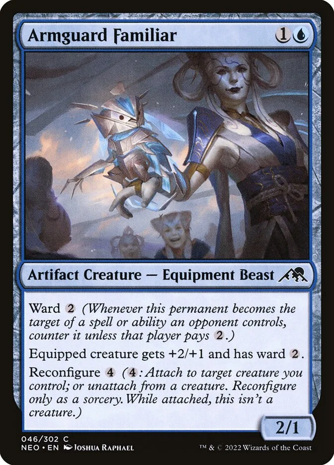 Armguard Familiar (Kamigawa: Neon Dynasty) - Magic: The Gathering in TCG Land