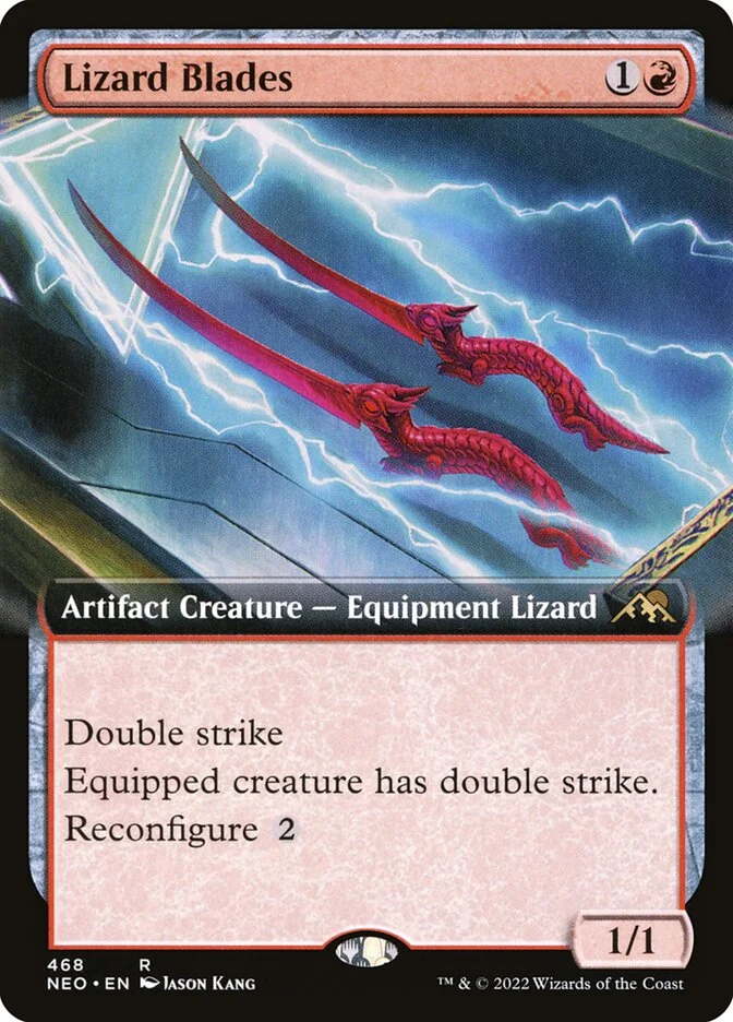 Lizard Blades (Kamigawa: Neon Dynasty) - Magic: The Gathering in TCG Land