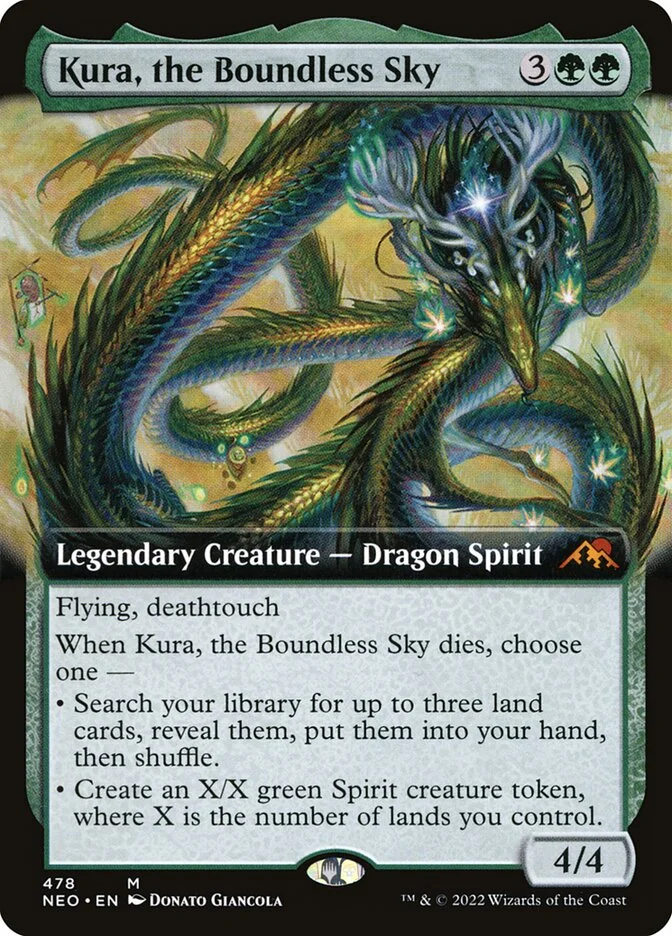 Kura, the Boundless Sky (Kamigawa: Neon Dynasty) - Magic: The Gathering in TCG Land México