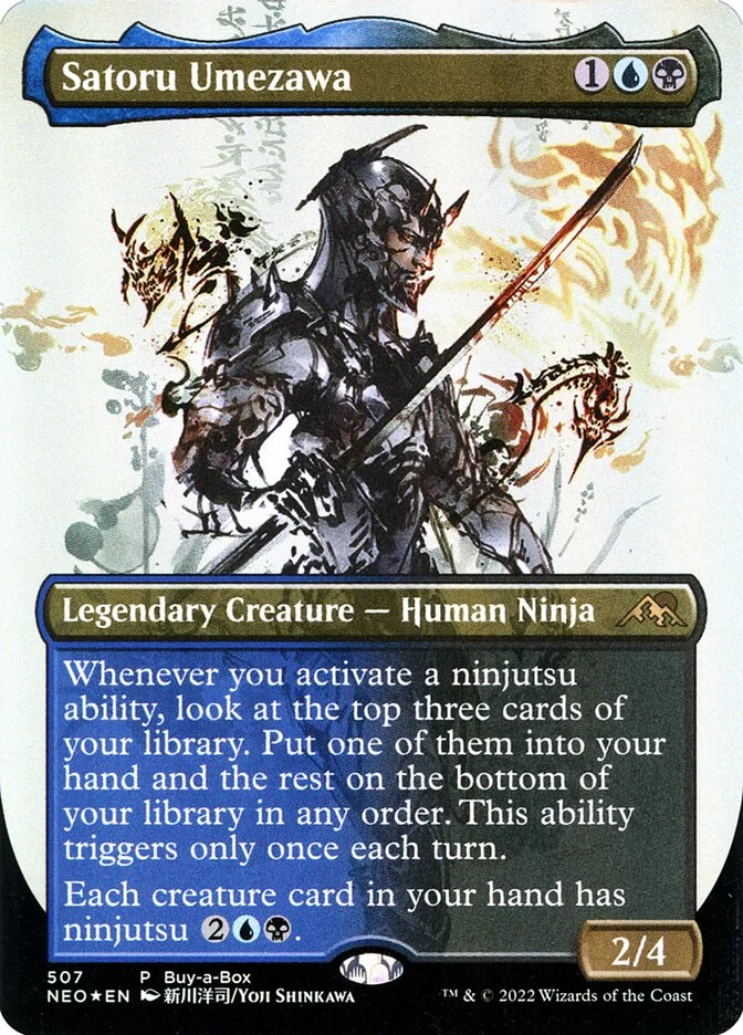 Satoru Umezawa (Kamigawa: Neon Dynasty) - Magic: The Gathering in TCG Land