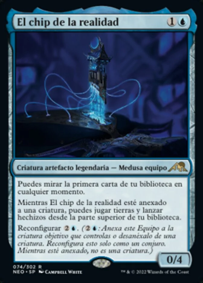 El chip de la realidad (Kamigawa: Neon Dynasty) - Magic: The Gathering in TCG Land México