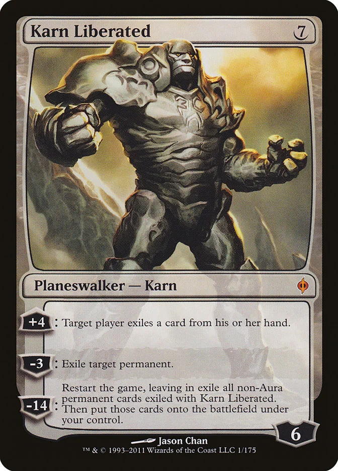Karn Liberated (New Phyrexia) - Magic: The Gathering in TCG Land