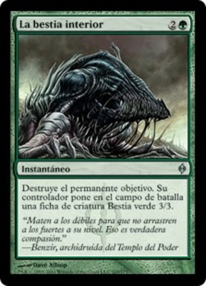 La bestia interior (New Phyrexia) - Magic: The Gathering in TCG Land México