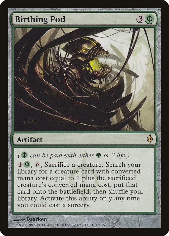 Birthing Pod (New Phyrexia) - Magic: The Gathering in TCG Land