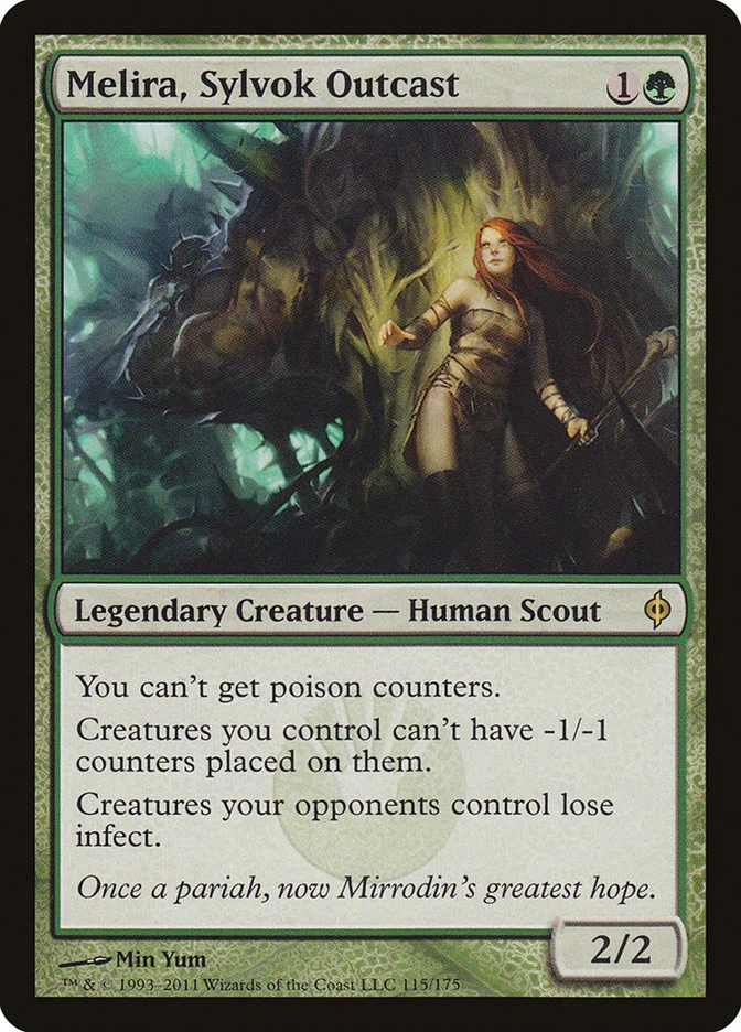 Melira, Sylvok Outcast (New Phyrexia) - Magic: The Gathering in TCG Land