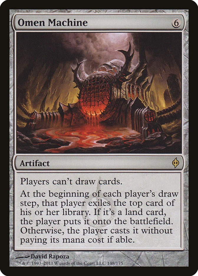 Omen Machine (New Phyrexia) - Magic: The Gathering in TCG Land