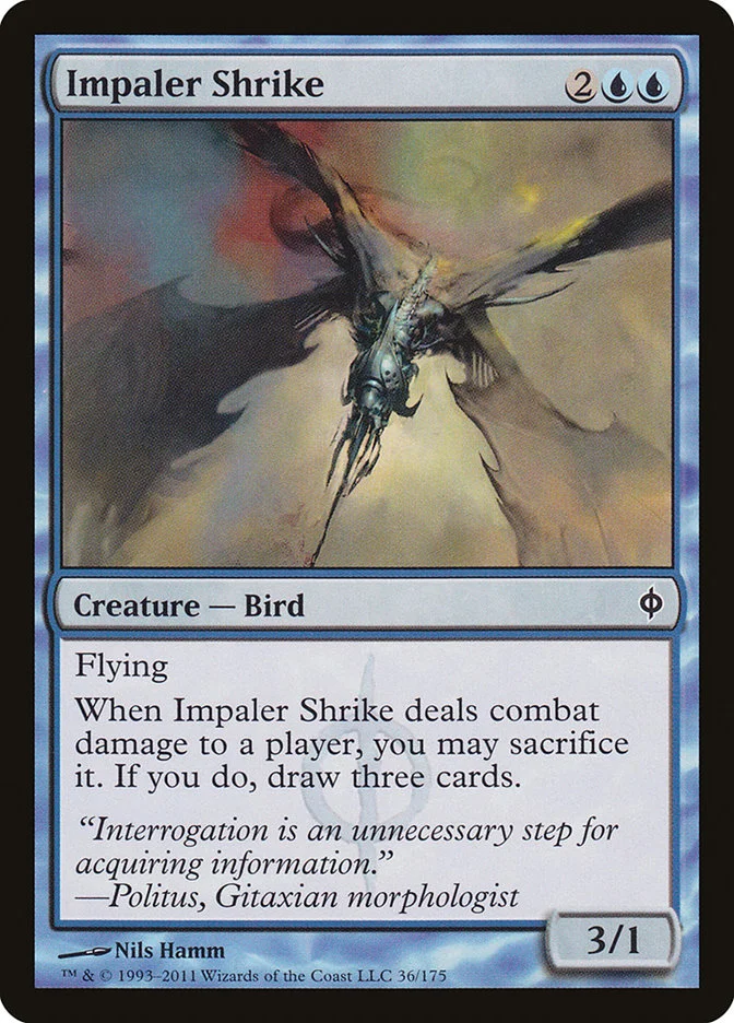Impaler Shrike (New Phyrexia) - Magic: The Gathering in TCG Land