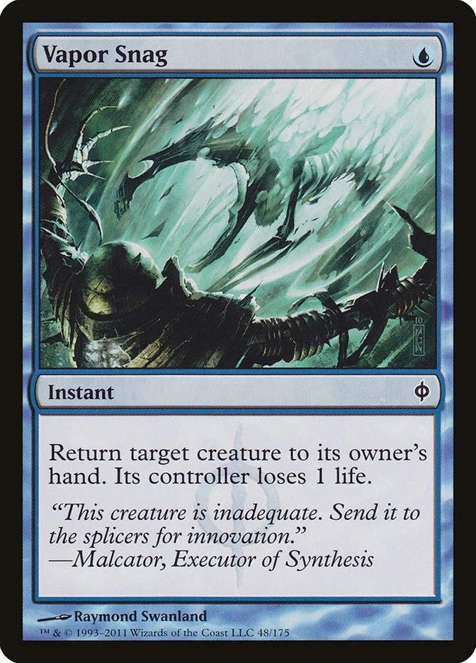 Vapor Snag (New Phyrexia) - Magic: The Gathering in TCG Land