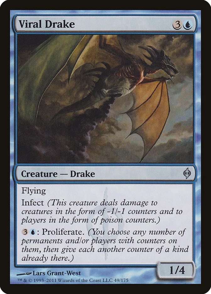 Viral Drake (New Phyrexia) - Magic: The Gathering in TCG Land