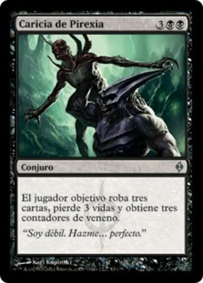 Caricia de Pirexia (New Phyrexia) - Magic: The Gathering in TCG Land México