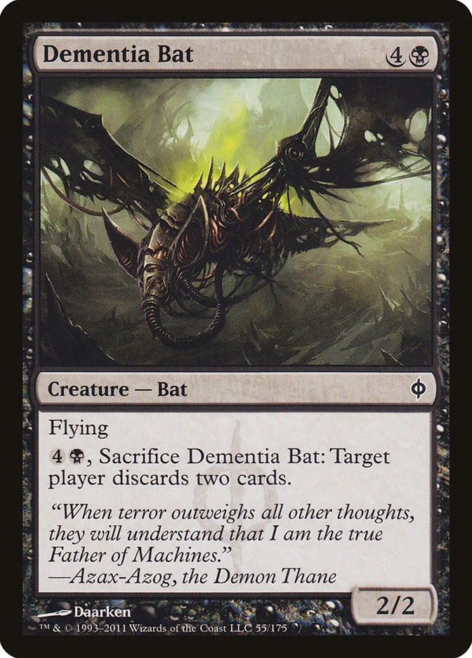 Dementia Bat (New Phyrexia) - Magic: The Gathering in TCG Land