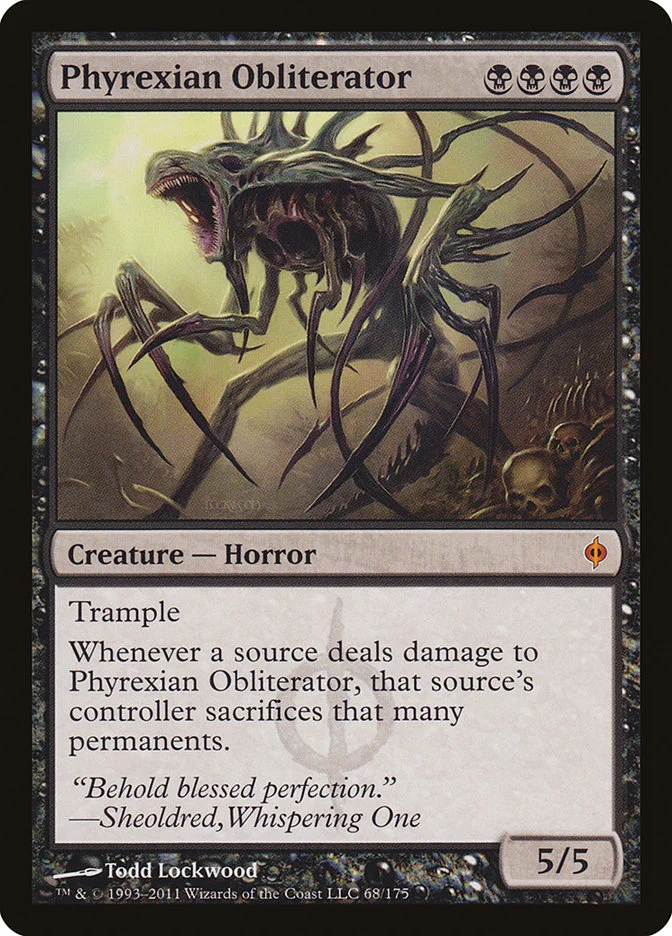 Phyrexian Obliterator (New Phyrexia) - Magic: The Gathering in TCG Land