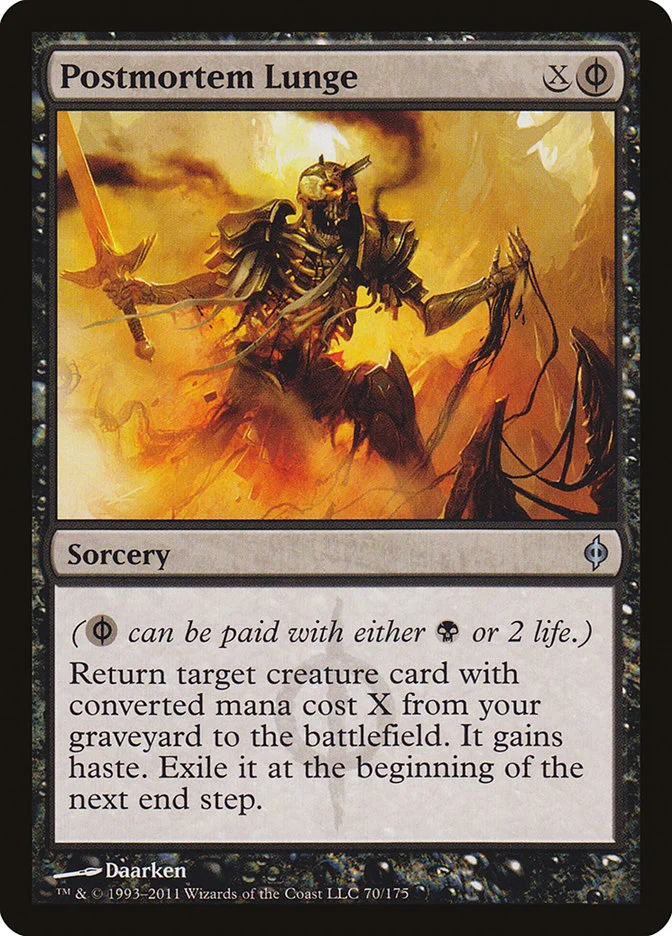 Postmortem Lunge (New Phyrexia) - Magic: The Gathering in TCG Land