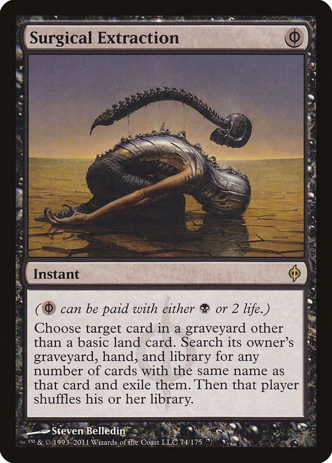 Surgical Extraction (New Phyrexia) - Magic: The Gathering in TCG Land