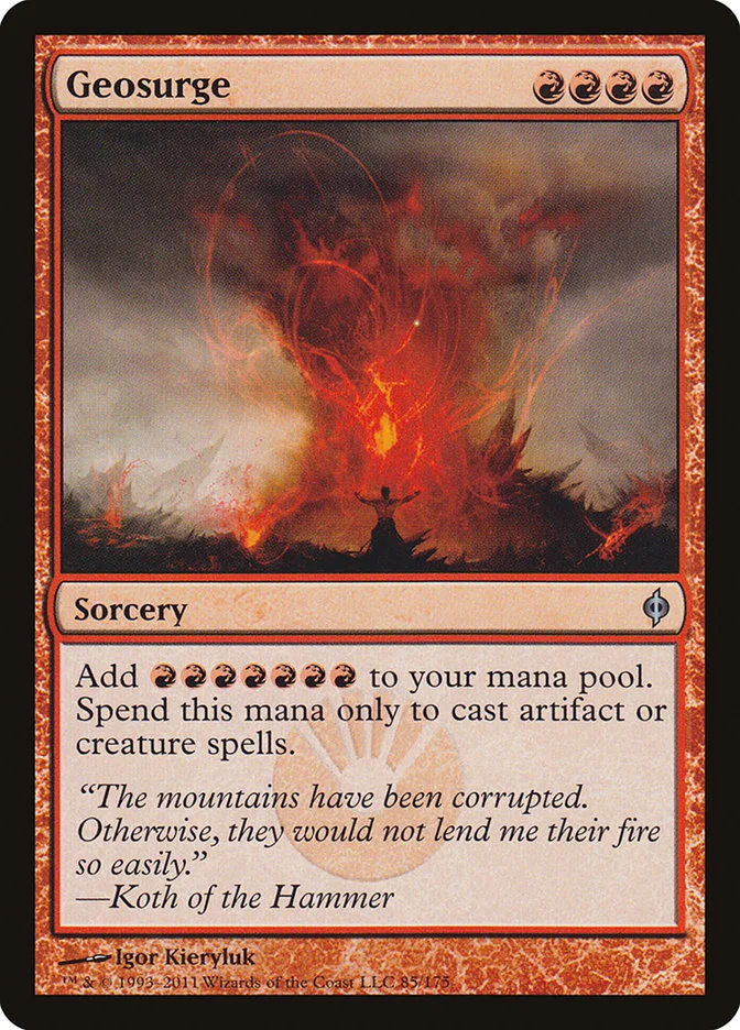 Geosurge (New Phyrexia) - Magic: The Gathering in TCG Land