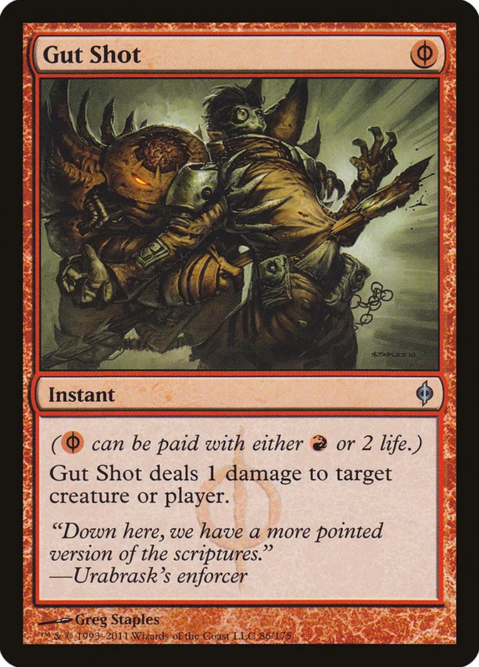 Gut Shot (New Phyrexia) - Magic: The Gathering in TCG Land
