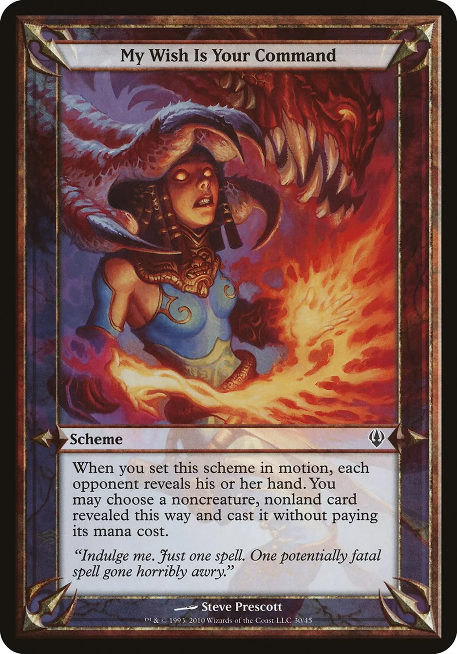 My Wish Is Your Command (Archenemy Schemes) - Magic: The Gathering in TCG Land